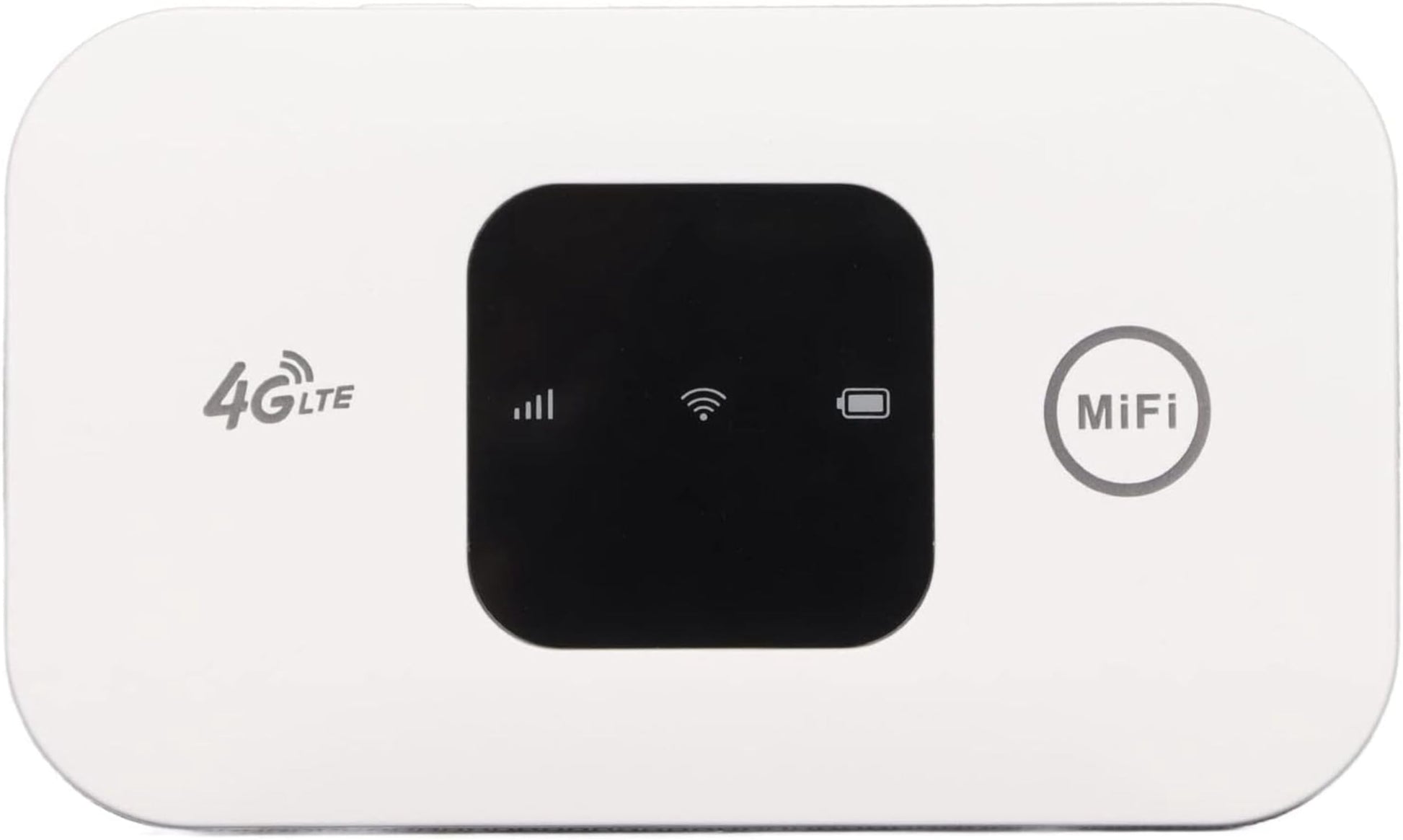 Luqeeg Enrutador de Punto de Acceso Móvil WiFi 4G LTE, Punto de Acceso a Internet Portátil, Tarjeta SIM de Alta Velocidad de 150Mbps, 10 Usuarios Compatibles para el Hogar, la Oficina