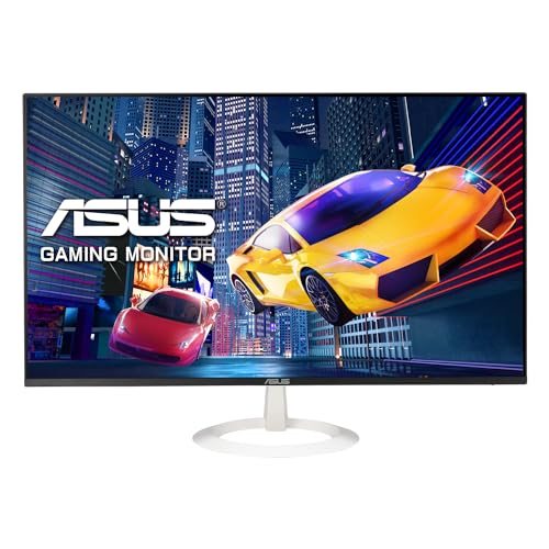 ASUS VZ27EHF-W Eye Care Monitor Gaming 27" (IPS, Full HD, sin Marcos, 100Hz, sincronización adaptativa, 1 ms MPRT, HDMI, luz Azul Baja, sin Parpadeo, Montaje en Pared)