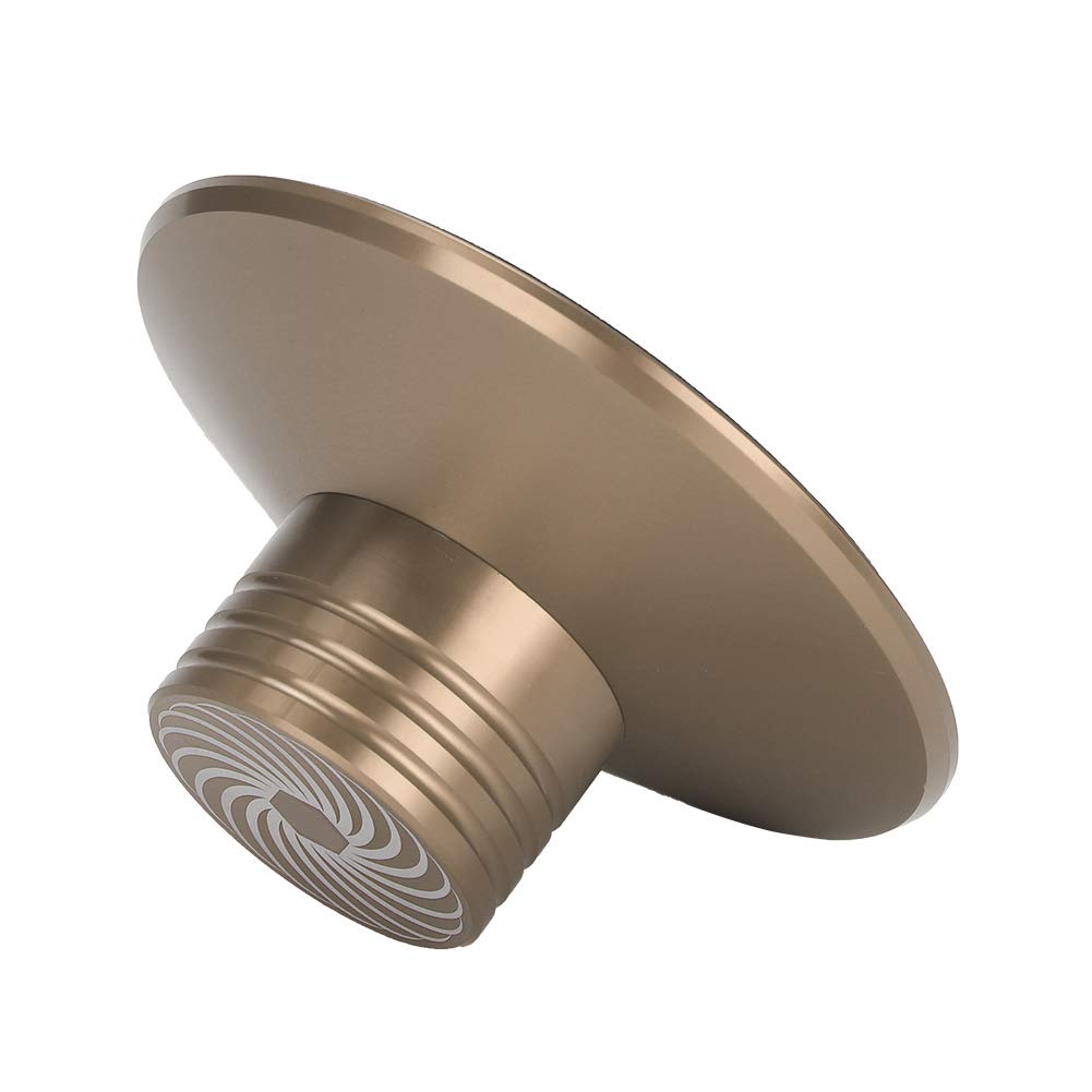 Estabilizador de Discos de Aluminio para LP Vinilo Metálico Rojo Negro Dorado Oro