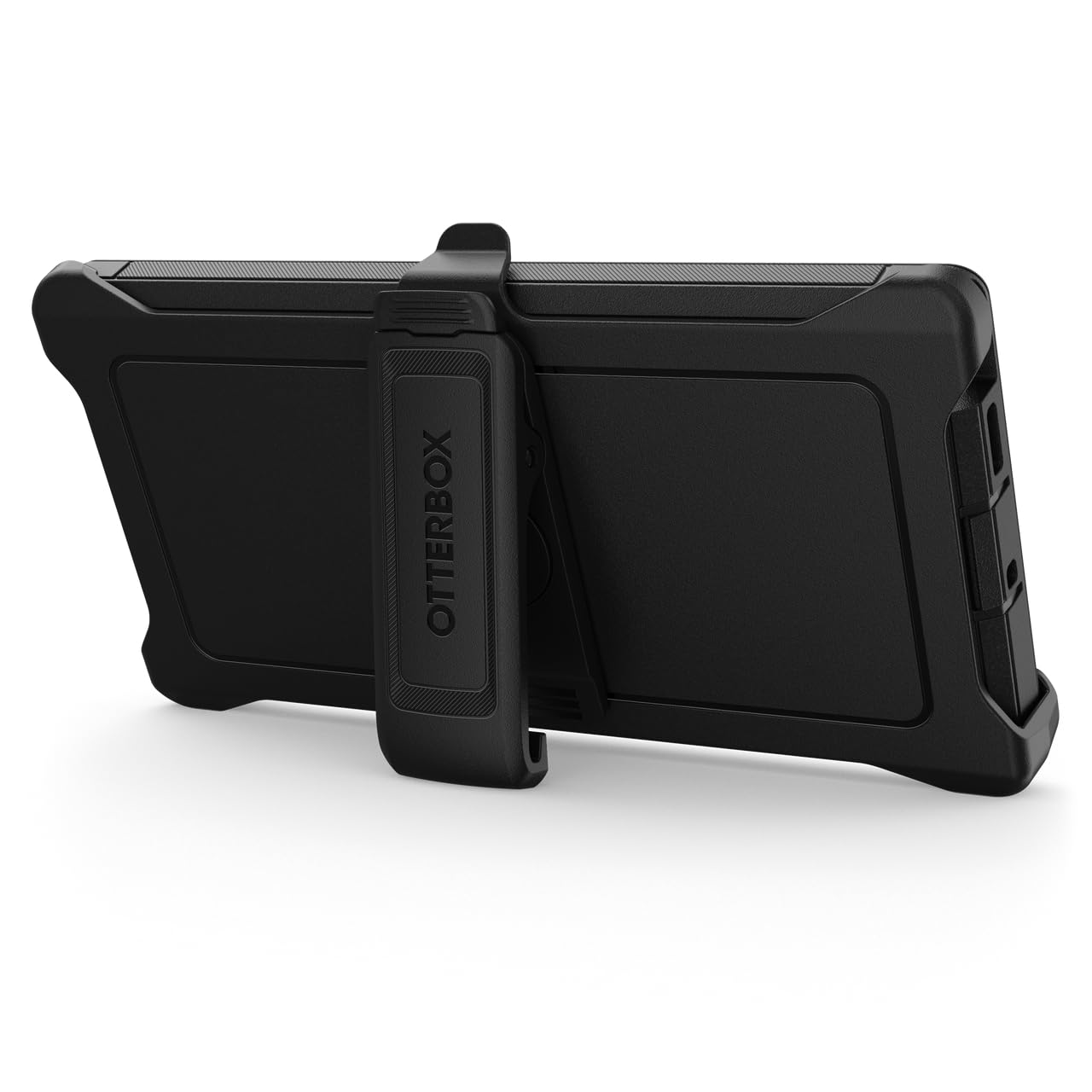 Funda Samsung Galaxy S24 Ultra Otterbox Negra Defender Series Pro Resistente y Duradera con Protección de Puerto y Soporte de Clip