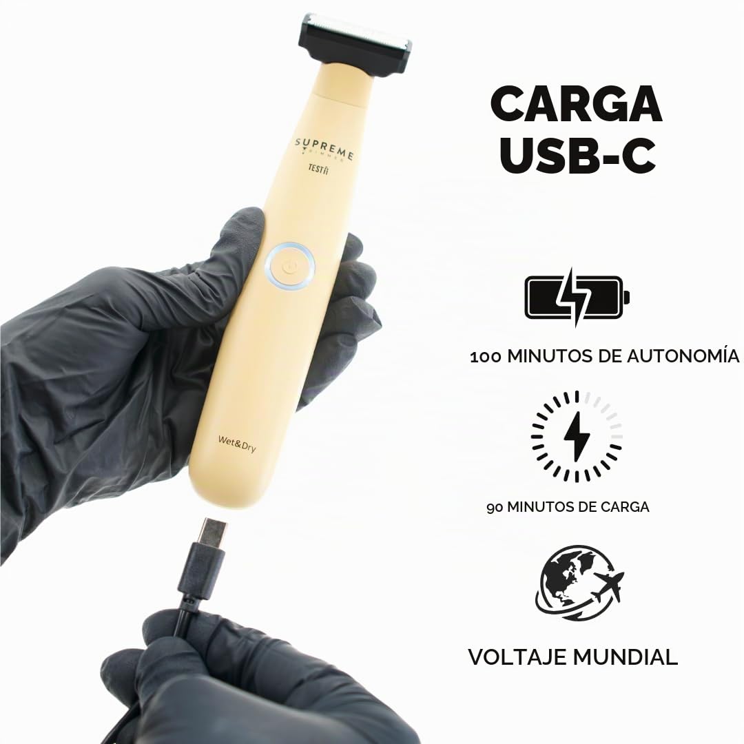 Supreme Trimmer Testii STH120 - Cortadora de pelo para hombre