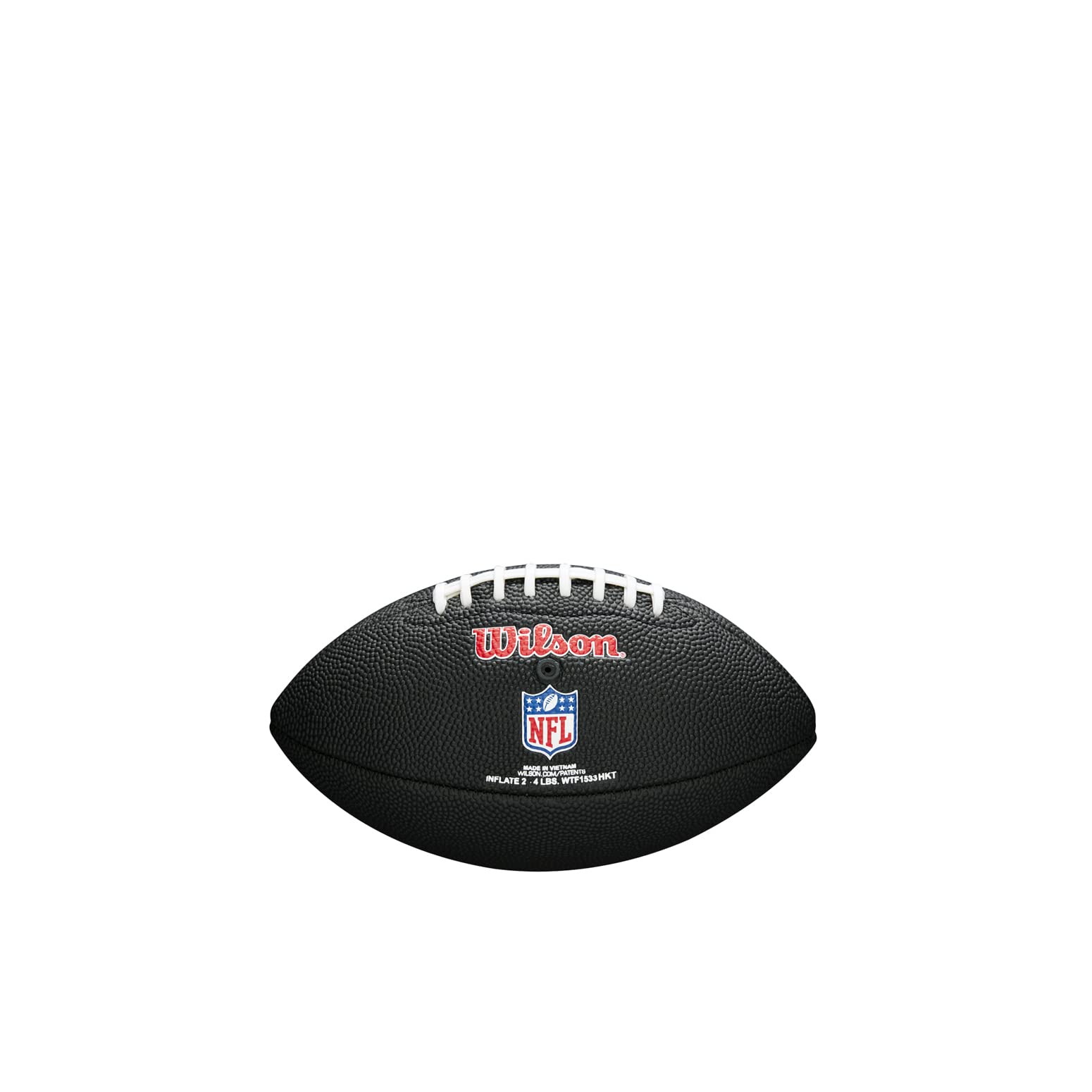Fútbol Wilson NFL Minnesota Vikings Logo Negro tamaño Mini