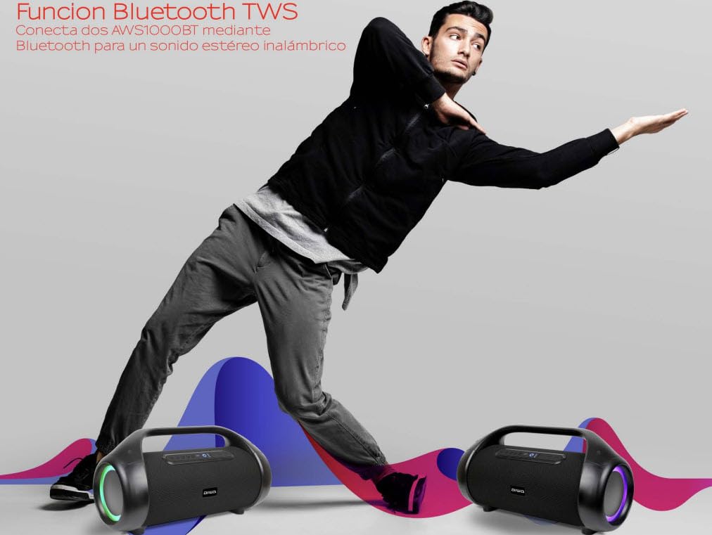 Aiwa Bocina Portátil Bluetooth 90W | AWS1000BT
