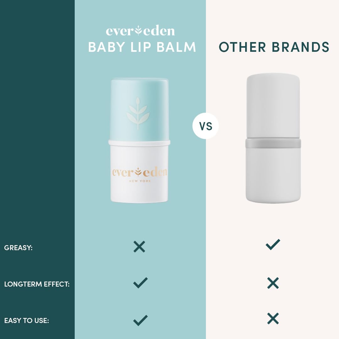 Bálsamo Labial Evereden para Bebé Natural y No Tóxico