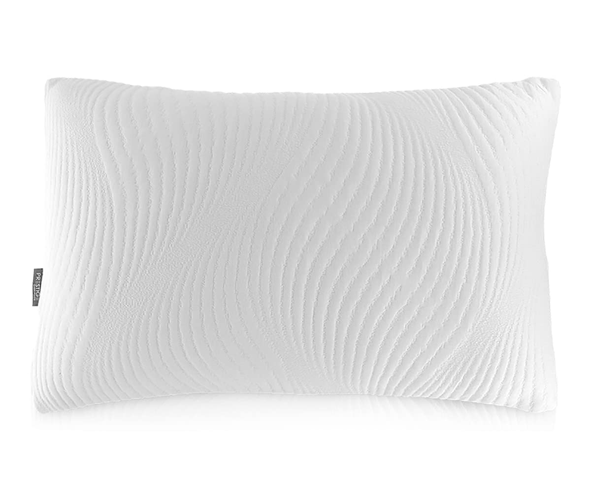 Almohada Smart Bamboo Blend Memory Foam Trozos Funda Fibra de Bambú Interior Ajustable Queen Size