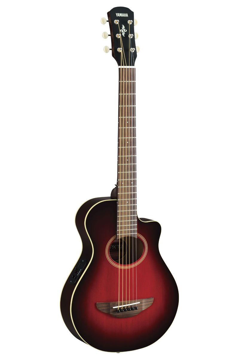 Yamaha APXT2DRB Guitarra Electroacústica Traveler Escala 3/4 Serie APX, color rojo oscuro