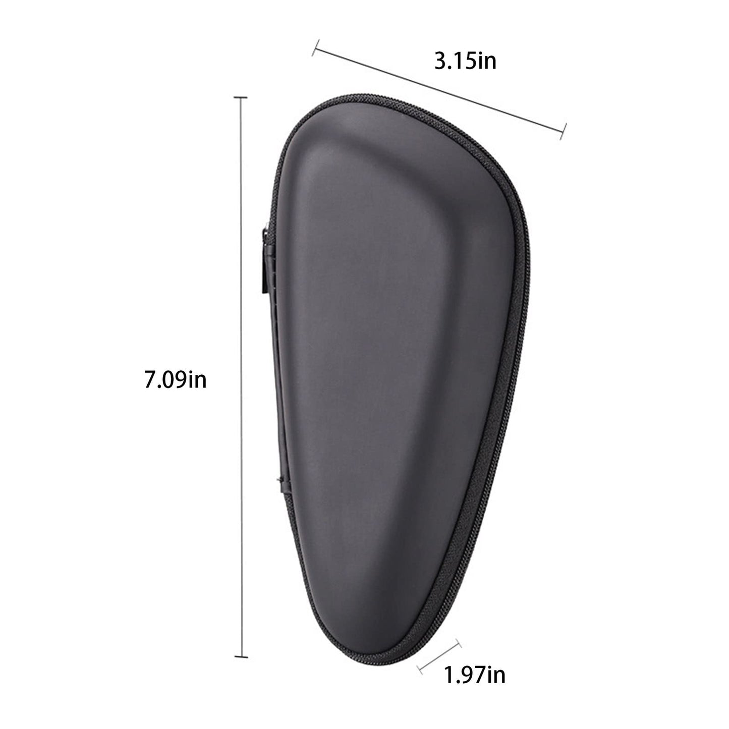 LinMei - Funda rígida compatible con Philips Norelco Electric Shaver 3100 3800 3500 2300 2100 6400 Bolsa protectora universal para afeitadoras rotativas de hombre