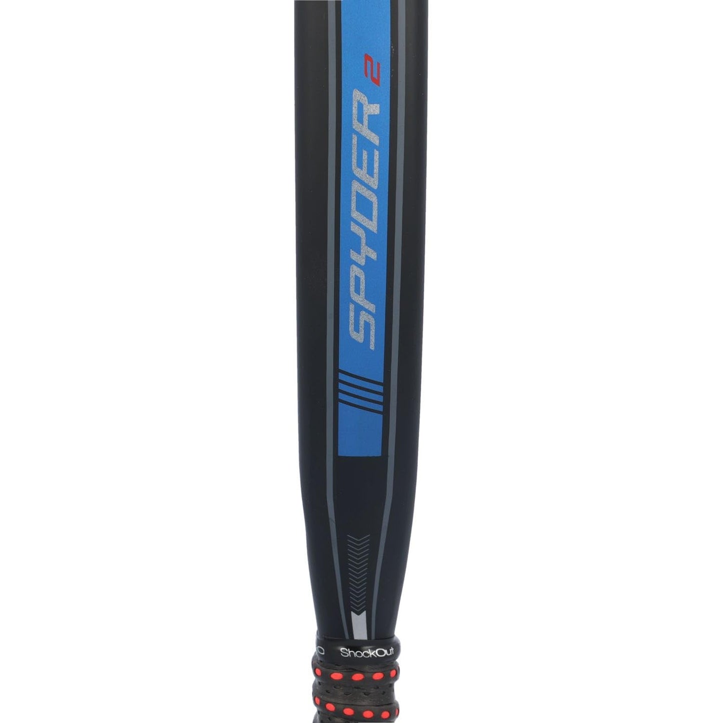 Pala de Pádel Siux Spyder 2 Revolution Attack Negra Eva Suave 3K de Gran Tamaño para Competencia Avanzada