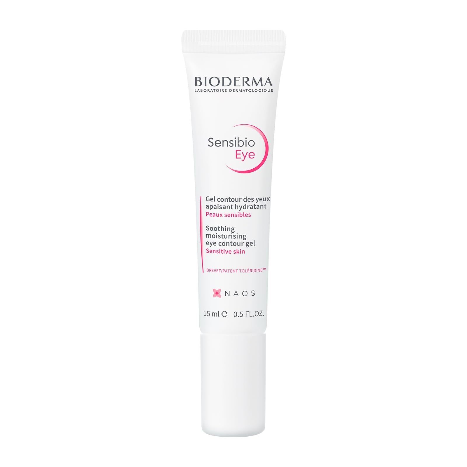 BIODERMA, Contorno de Ojos, Sensibio Eye, Gel Hidratante Suave para el Contorno de Ojos, Crema para Piel Sensible, 15 ml