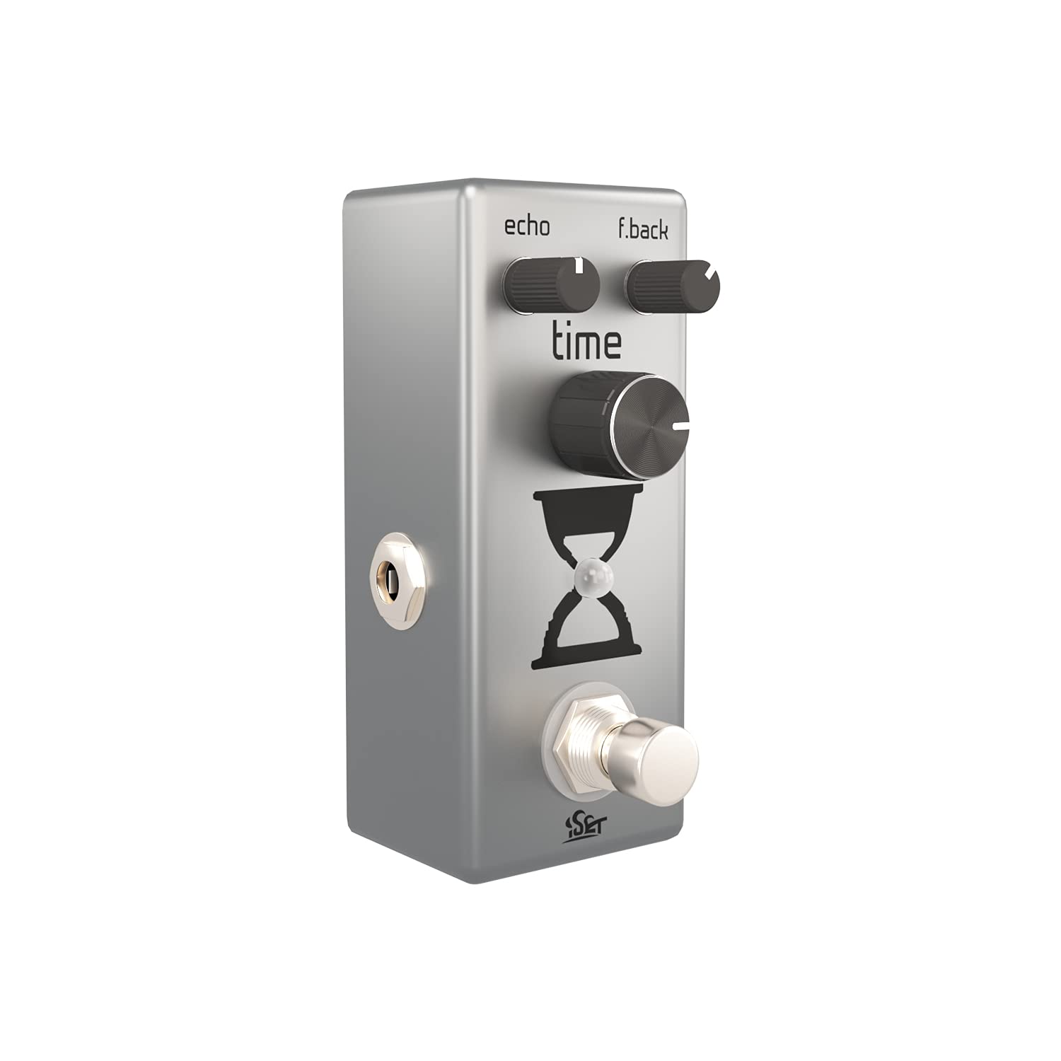 ISET Pedal analógico con efecto de retardo de embudo para guitarra eléctrica, bajo, True Bypass