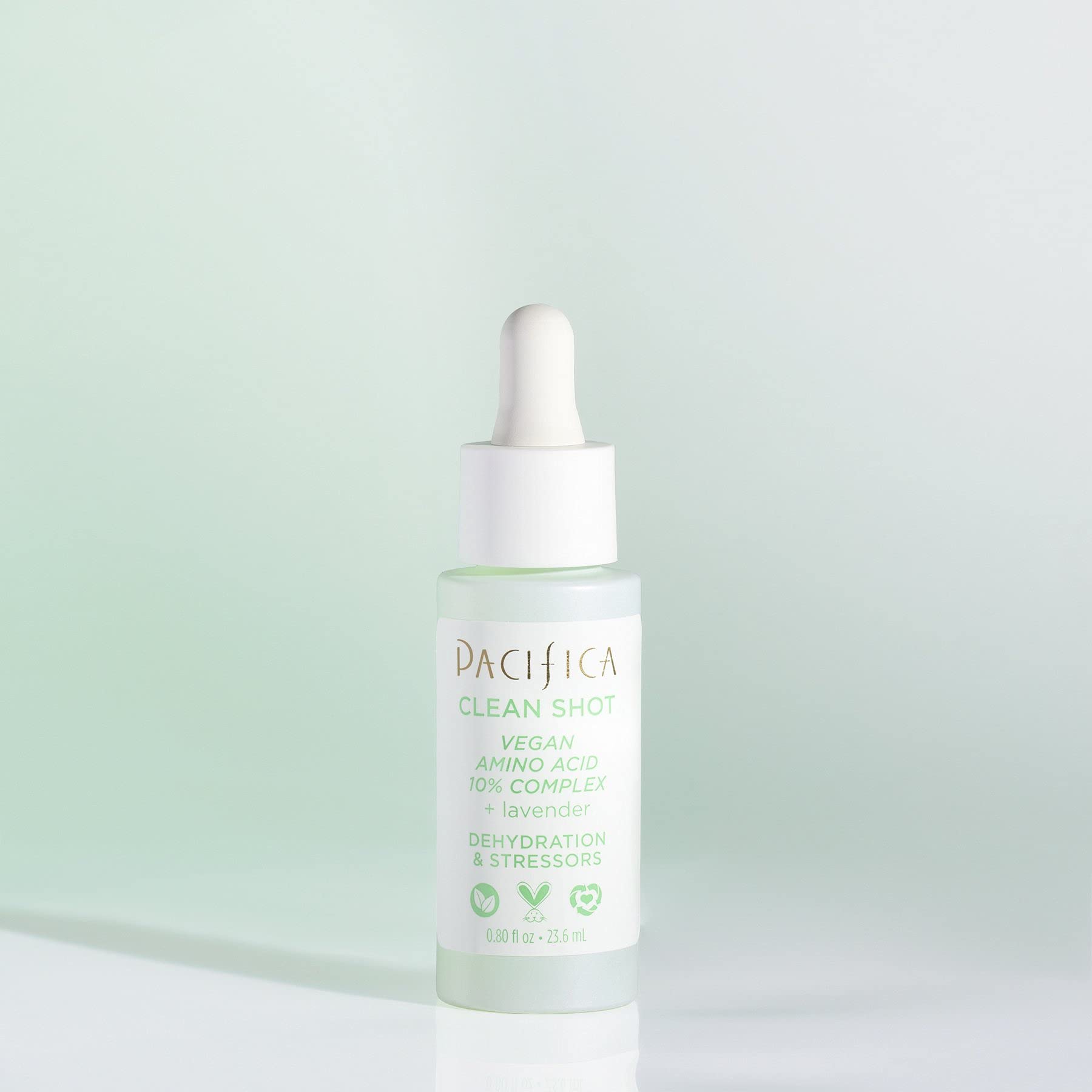 Pacifica Clean Shot Vegano Aminoácido 10% complejo Unisex 8 oz