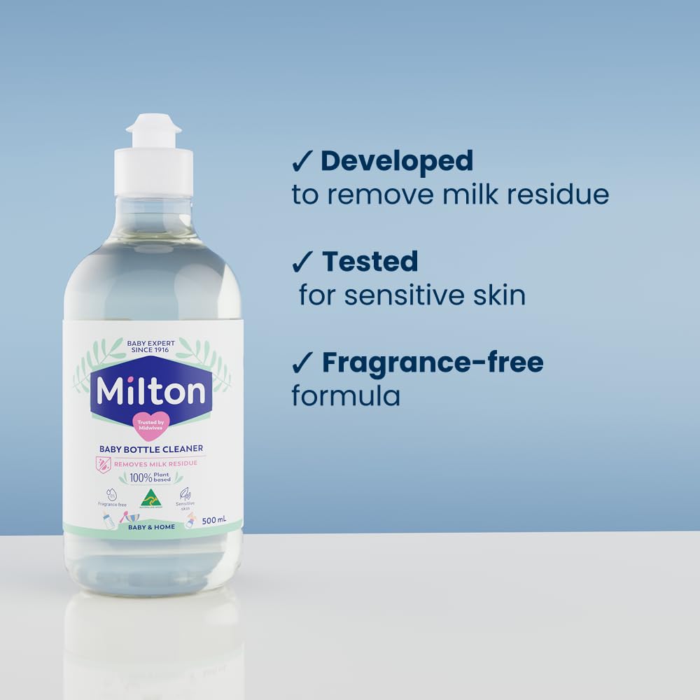 Milton Líquido de lavado para biberones y tetas sensibles