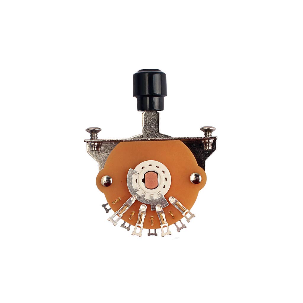 Alnicov Interruptor selector de pastilla de 3 vías para guitarra eléctrica Fd Telecaster Tele