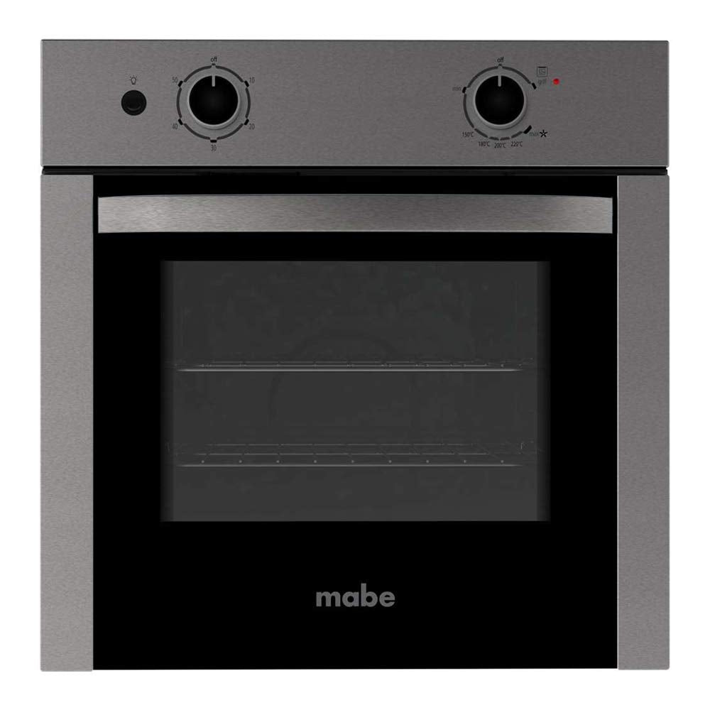 Mabe - HM6020LWAI1 Horno a Gas LP 60 cm (24 pulgadas) Negro/Inoxidable