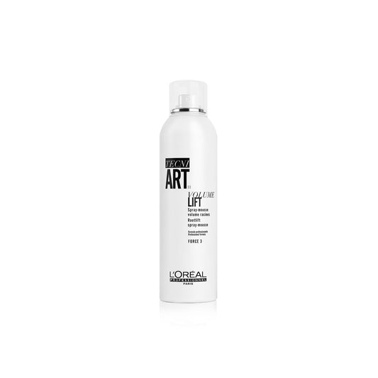 L'Oréal Professionnel Tecni Art | Mousse Volume Fix | Mousse en spray de fijación media para añadir volumen al cabello| Para todo tipo de cabello| 250ml