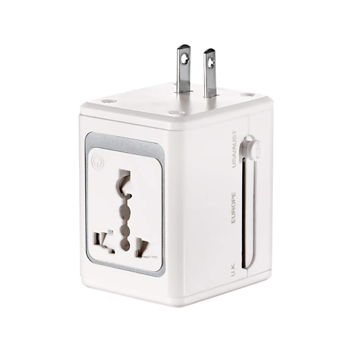 Adaptador Todo en Uno Lectronic Smart LS1ADR Blanco con Puerto USB Incorporado