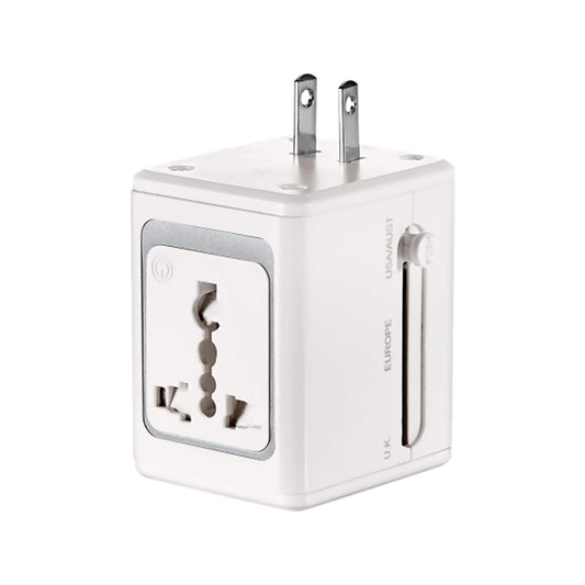 Adaptador Todo en Uno Lectronic Smart LS1ADR Blanco con Puerto USB Incorporado