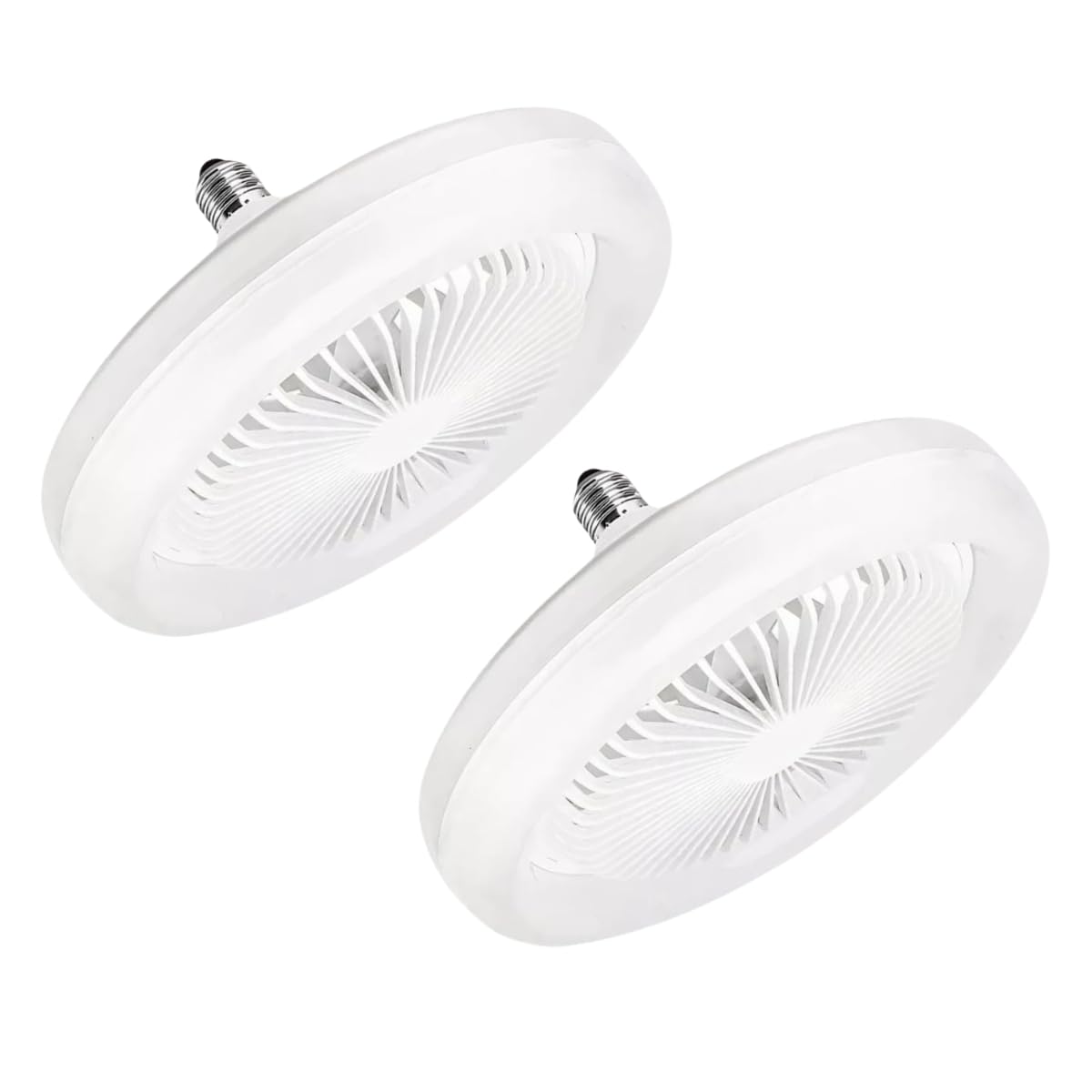 Pack de Lámpara de Techo Ventilador LED Dosyu Blanco Frío Silencioso