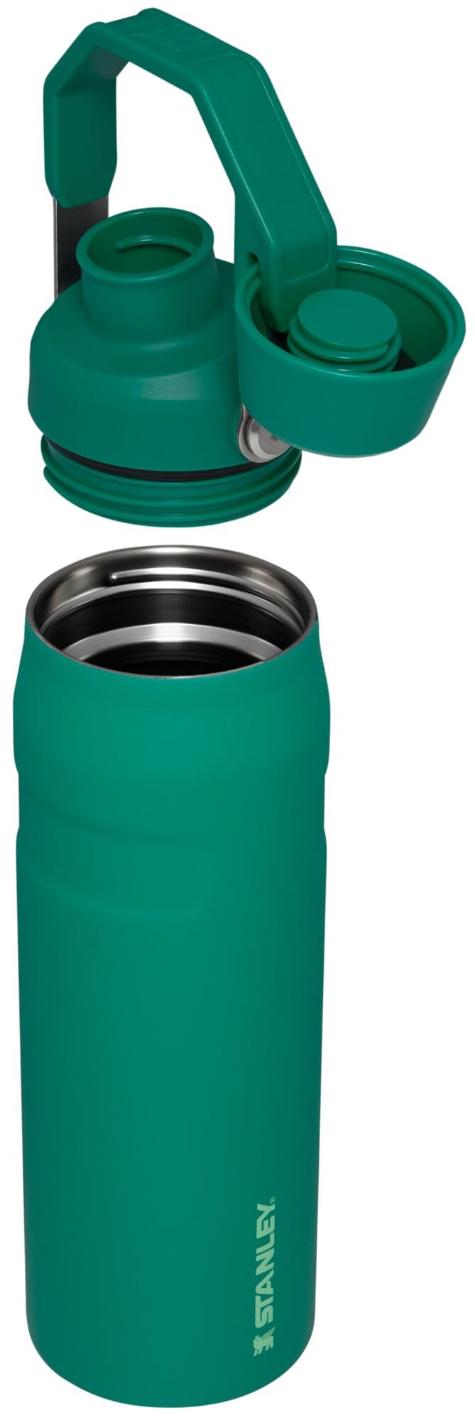 Botella Stanley IceFlow Aerolight 709 ml, con Tapa de Flujo Rápido, Aislamiento de Doble Pared, Mantiene Bebidas Frías, Termo Acero Inoxidable libre de BPA, Botella Stanley 24 oz