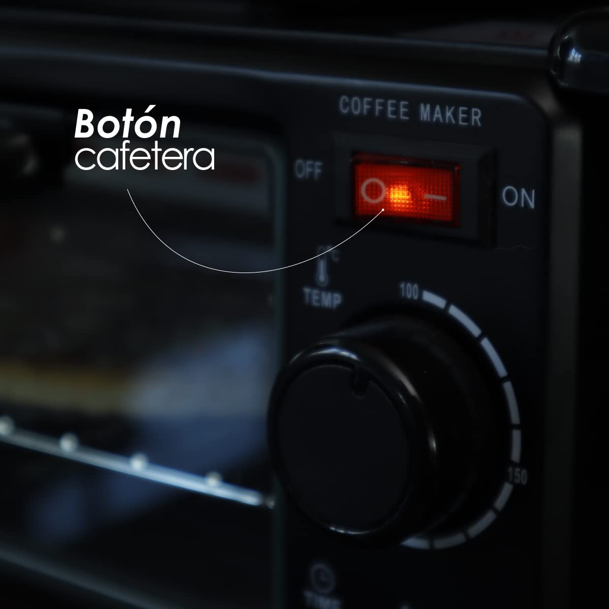 Ilios Innova Horno 3 en 1 maquina de desayuno sarten cafetera mini horno