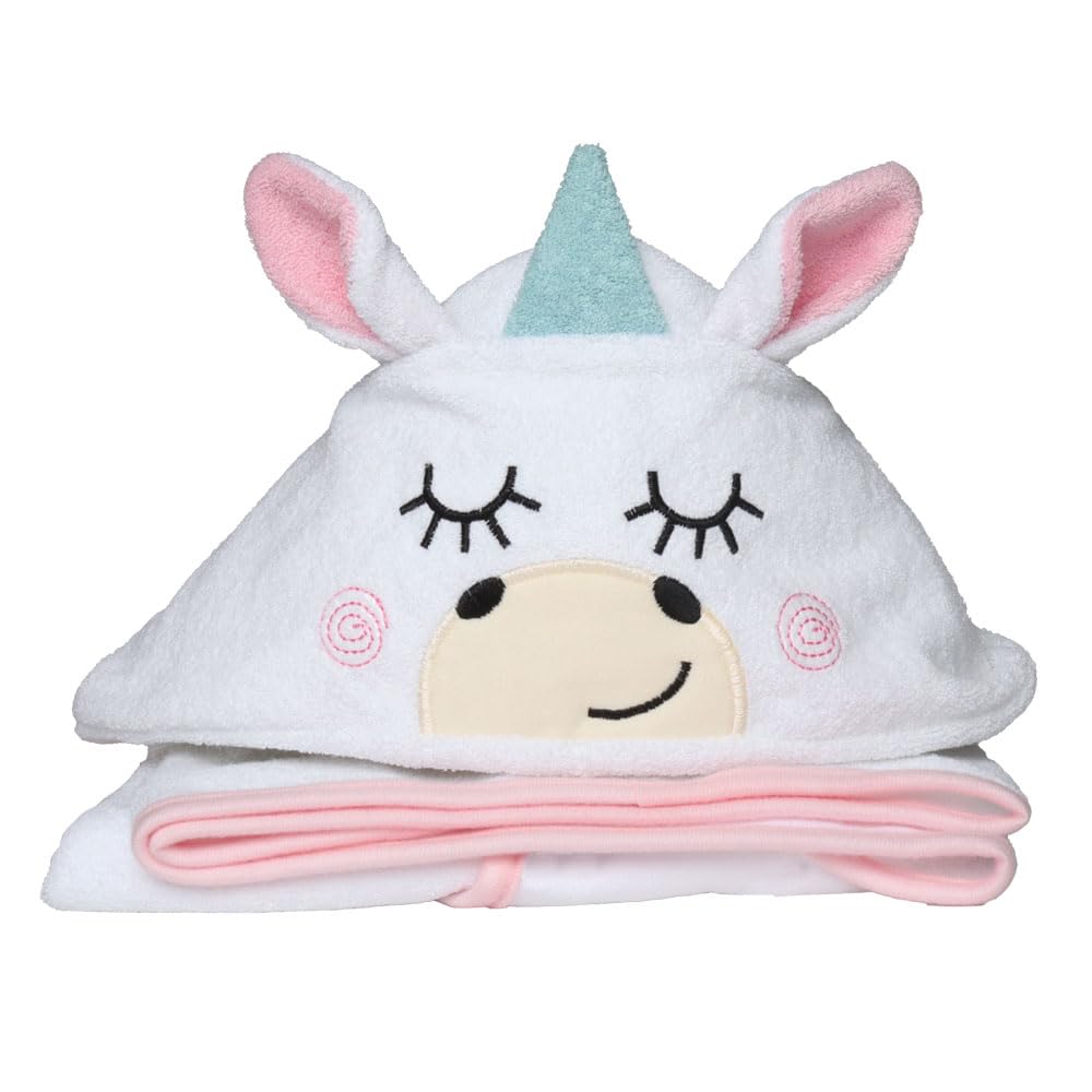 Baby Mink Salida de Baño para Bebé, Suave y Absorbente para Después del Baño (Blanco)