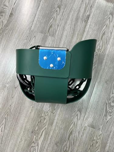 KINSPORY Asiento de Columpio, 150cm Columpio para bebé con Cadenas de Hierro Resistentes recubiertas, Juego de Columpio al Aire Libre con Respaldo Alto y Correas para árboles - Verde