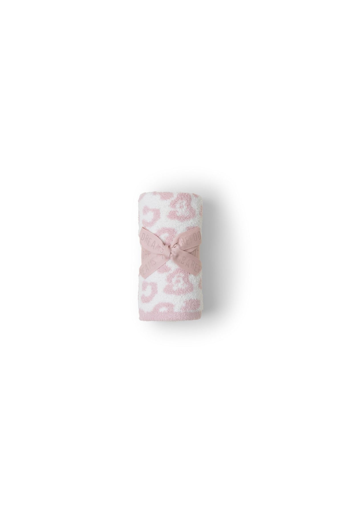 Barefoot Dreams CozyChic in The Wild Manta para bebé, Rosa polvorienta/Crema