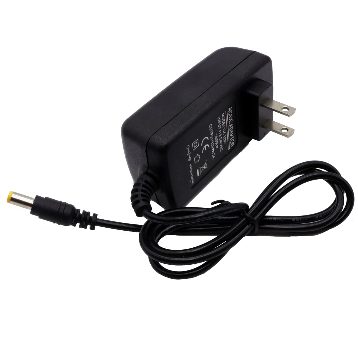 ZINKER Fuente Poder Eliminador Cámaras de Seguridad CCTV o Tiras Led 12v 2A
