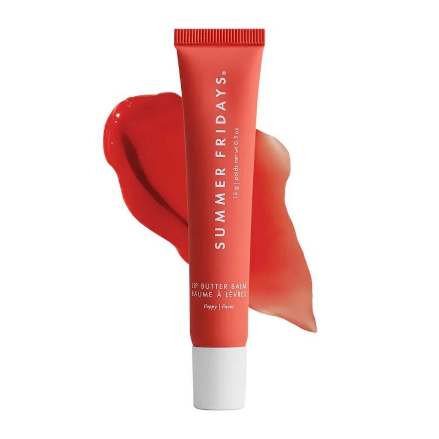 Lip Butter Balm Summer Fridays Poppy Hidratante con Manteca de Karité Vegano