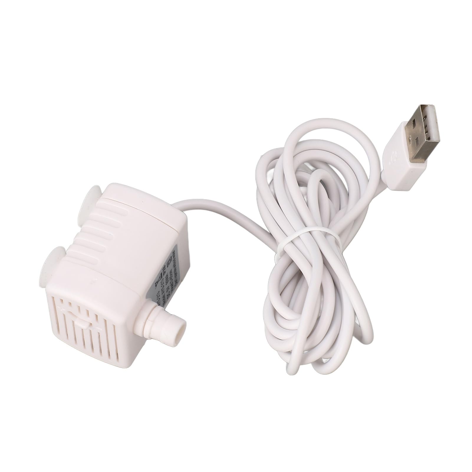 Bomba de Agua para Mascotas Denash, Fuente de Agua para Gatos, Bomba de Agua Extraíble Alimentada por USB, Flujo Ajustable de 5V,