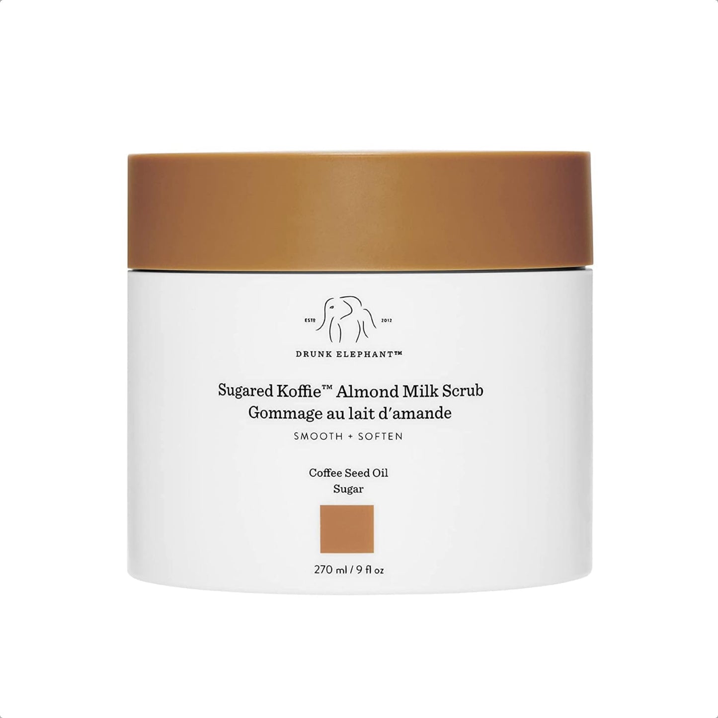 Drunk Elephant Drunk elephnt - Sugared koffie Almond milk - exfoliante corporal