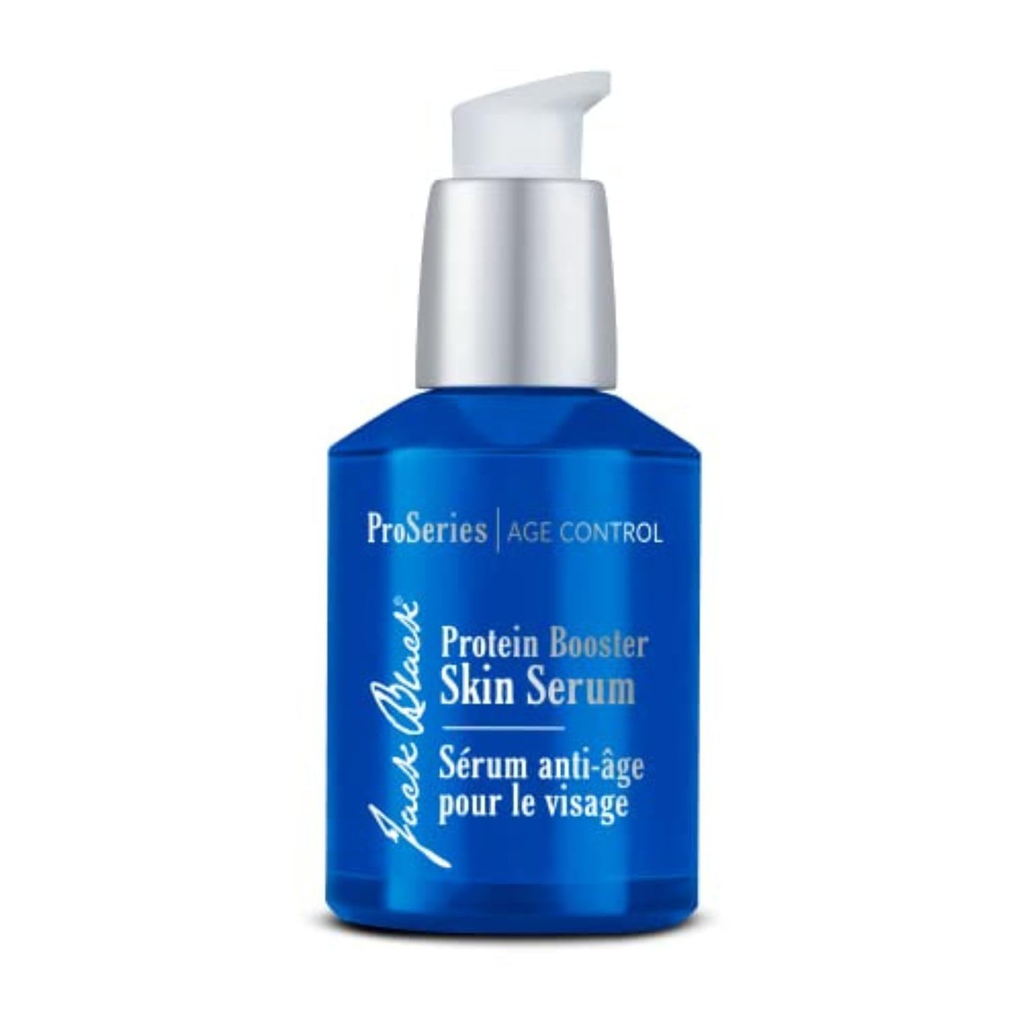 JACK BLACK - Suero para piel con potenciador de proteínas - ProSeries Men's Age Specialist Product, Peptides, Antioxidantes y Orgánico Omega-3, reduce los signos visibles de envejecimiento, mejora el tono de la piel, 2 oz