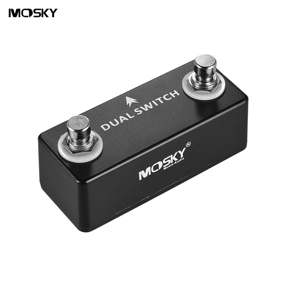 Pedal de Efecto de Guitarra Mosky Doble Interruptor para Guitarra