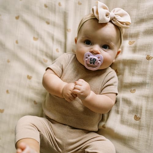 Chupetes Advantage Dr. Brown's Rosa 4-PK Etapa 1