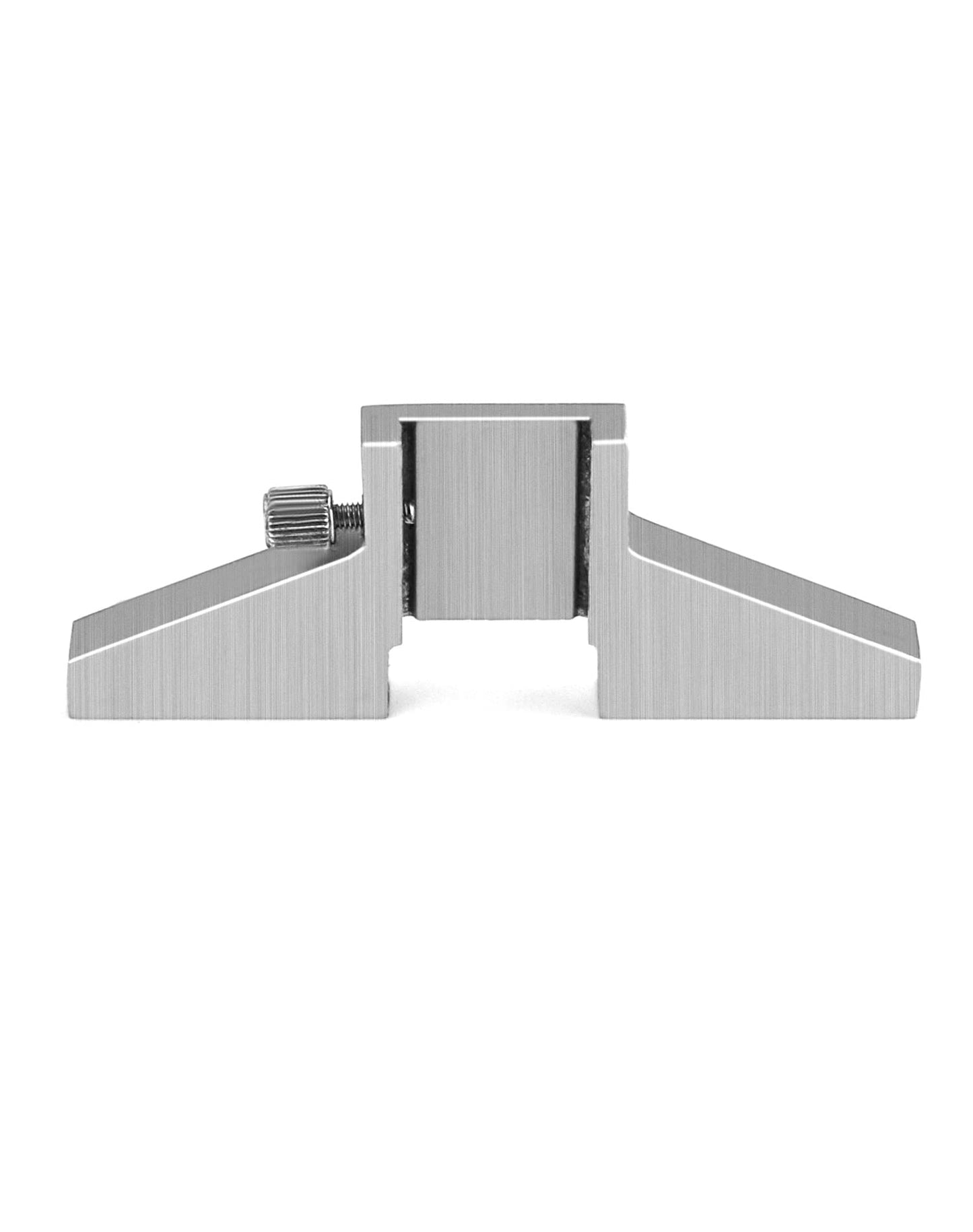 Base de Profundidad para Calibrador QWORK Acero al Carbono T-Bar para Calibradores de 4", 6", 8", 12"