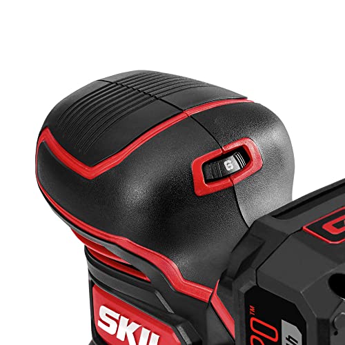 SKIL PWR CORE 20™ solo herramienta de lijadora orbital aleatoria de 20 V sin escobillas, SR660301