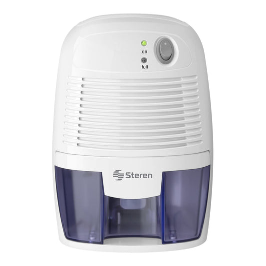 Deshumidificador Mini Steren AIR-230 blanco compacto para hogar