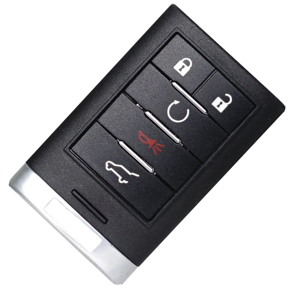 MechanMagic - Llave de repuesto para mando a distancia sin llave, compatible con Cadillac SRX 2010-2015 ATS XTS 2013-2014 ELR botón de arranque de proximidad inteligente NBG009768T 22865375