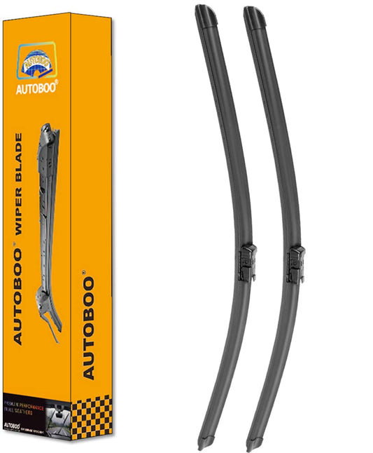 AUTOBOO - Juego de escobillas de limpiaparabrisas de 26 pulgadas + 16 pulgadas de repuesto para Lexus NX300 NX200t Toyota CHR Subaru Crosstrek 2015-2021, calidad original de fábrica (paquete de 2)