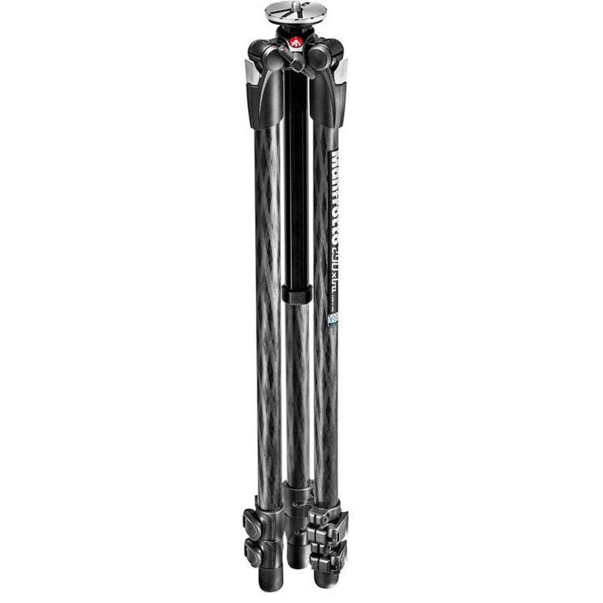 Manfrotto 290 Xtra Trípode de fibra de carbono de 3 secciones
