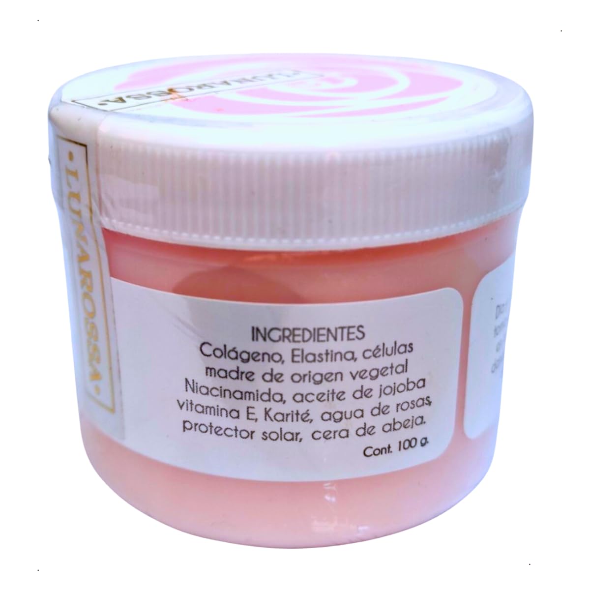 Crema Rosita de Obregón Original 100gr Protección Solar 15 con Rosas Colágeno Células Madre +