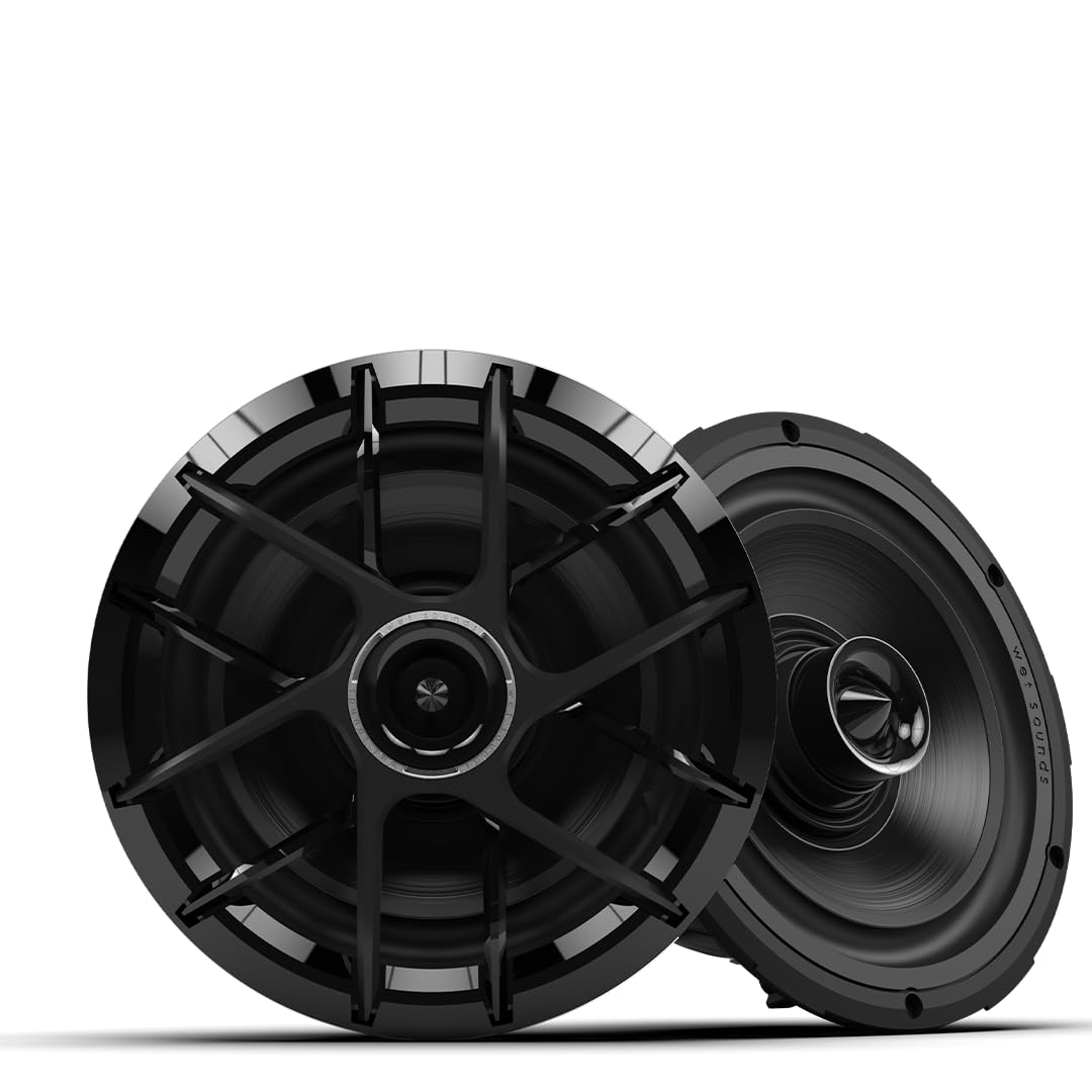 Altavoz Coaxial 8'' Wet Sounds Negro con Cuerno Zero para Hombre