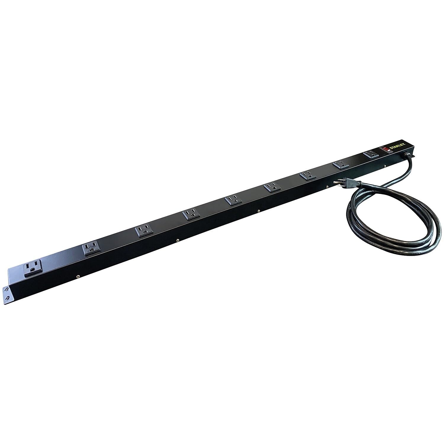 Protector contra Sobretensiones Stanley SurgeMax Pro 9 Tomas Negro Metalizado