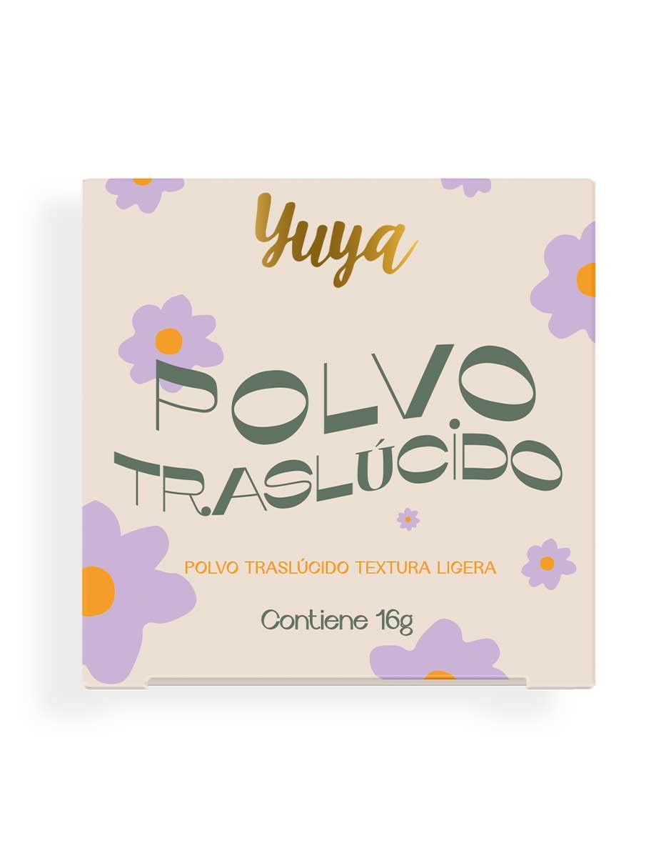 Republic Cosmetics Yuya Polvo traslúcido con ingredientes naturales + Gel Fijador para Cejas Beige