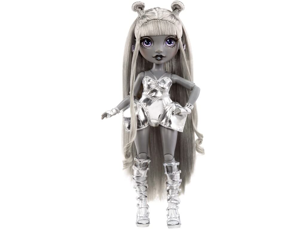 Muñeca de Moda MGA Rainbow High Blanco y Negro Shadow High Series Luna Madison Original