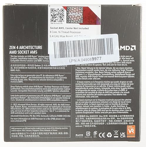 Procesador AMD Ryzen 7 7700X