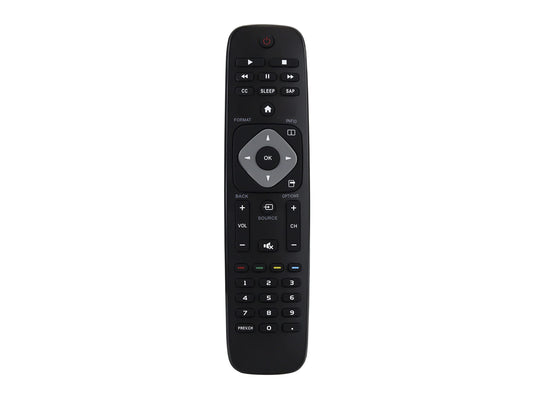 Control Remoto Compatible con Philips Smart TV Pantalla Directo SF308 URMT39JHG001 24PFL4508, 24PFL4508/F7, 29PFL4508, 29PFL4508/F7, 32PFL4508, 32PFL4508/F7, 39PFL2708, 39PFL2708/F7, 40PFL1708
