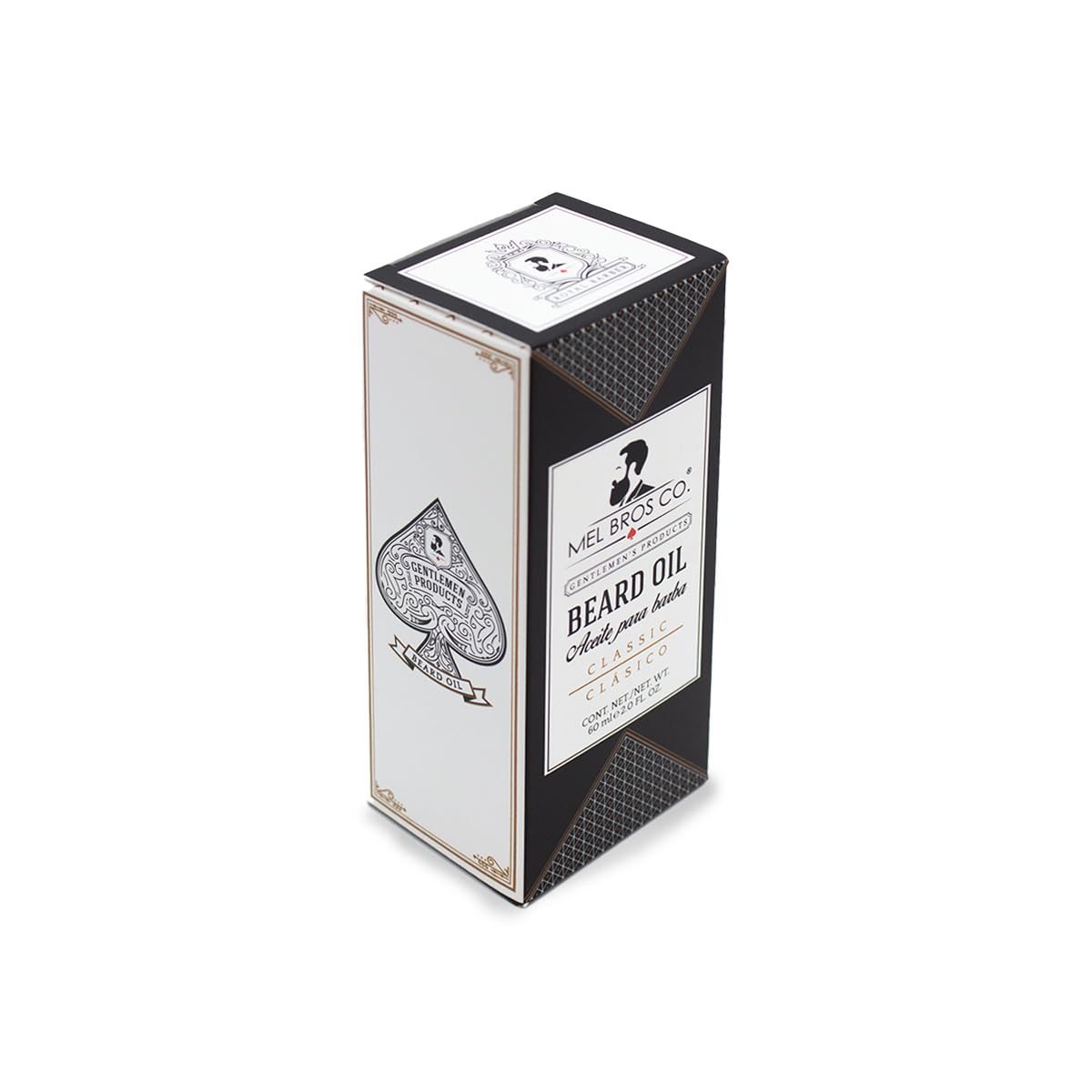 MEL BROS CO. - ROYAL BARBER, Beard Oil - Aceite para Barba, Maderas 2 oz / 60 ml - Hidrata la piel para evitar resequedad.