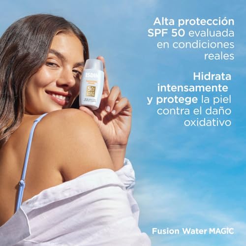 ISDIN Fotoprotector Fusion Water Magic SPF 50 | Control Grasa Diaria