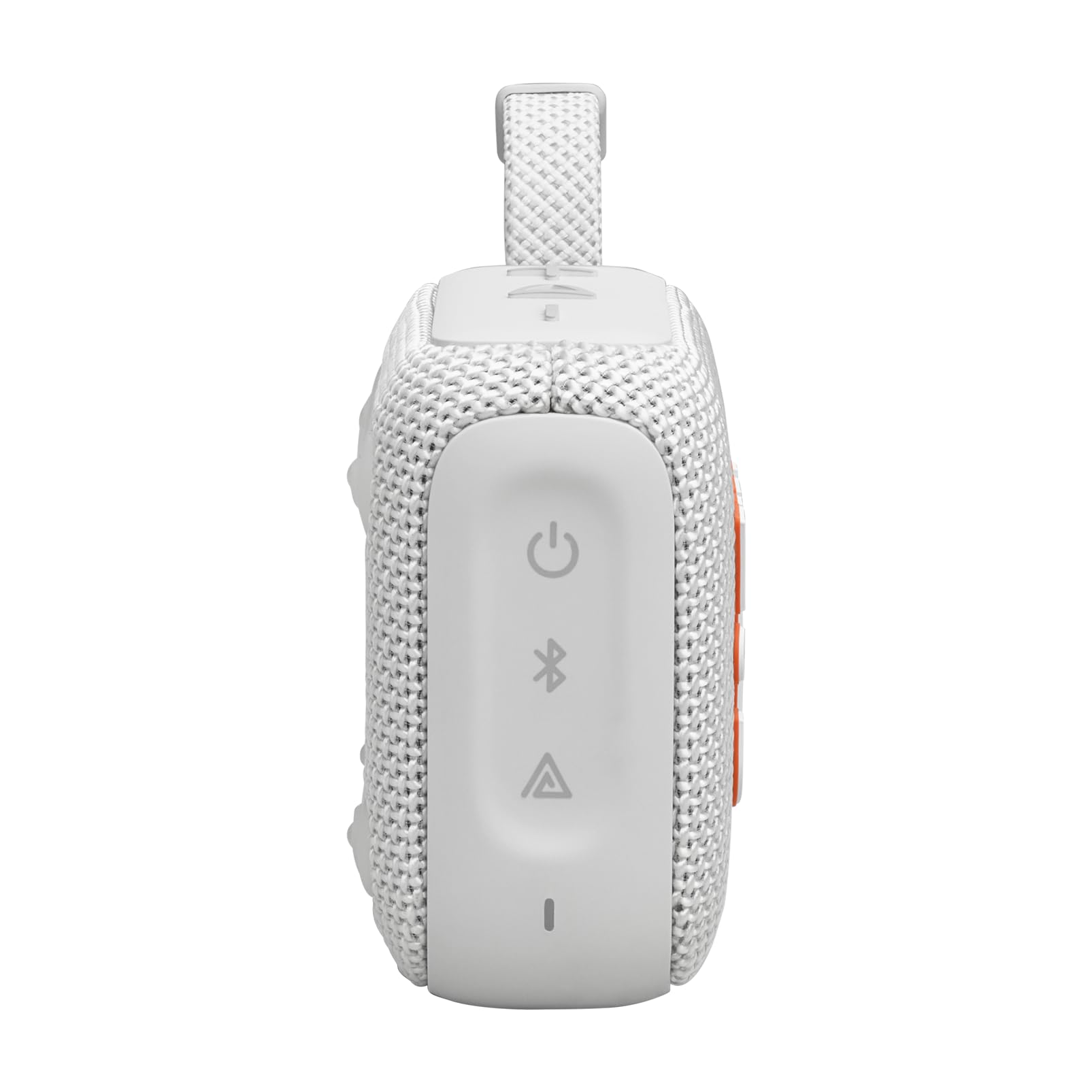 JBL Go 4 Bocina Portátil Bluetooth, 4.2W de Potencia, Reproducción 7 Horas, Resistente al Agua y al Polvo IP67 - Blanco
